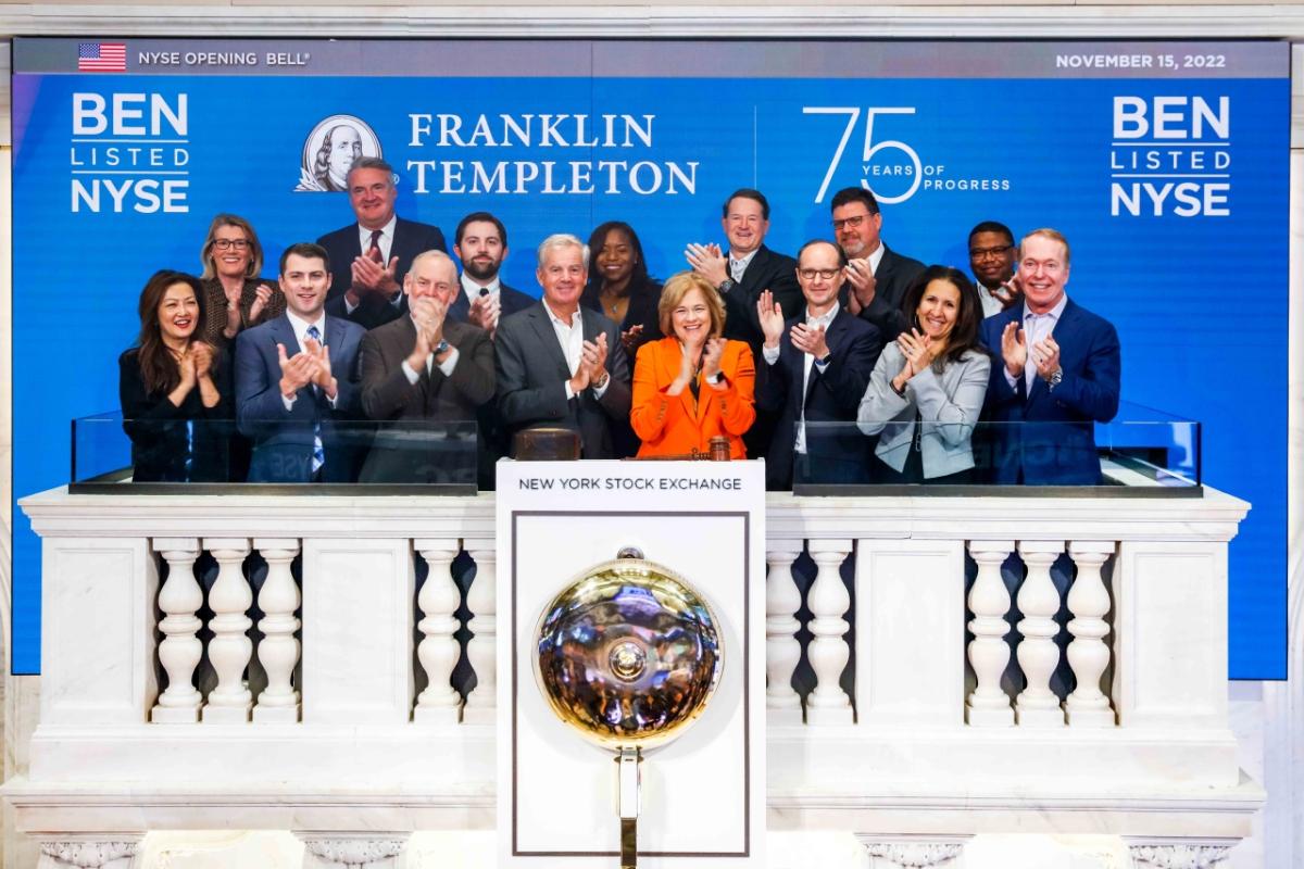 Group photo at NYSE
