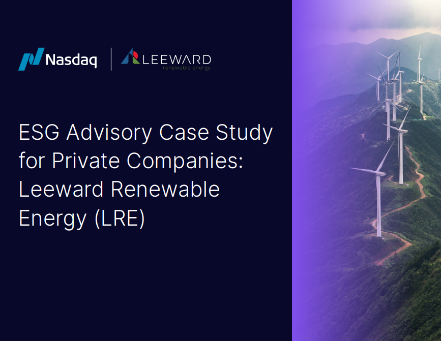 "ESG Advisory Case Study for Private Companies"
