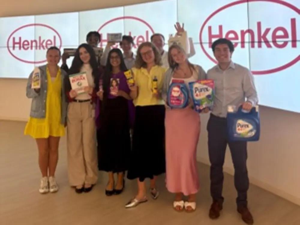 Group photo of interns