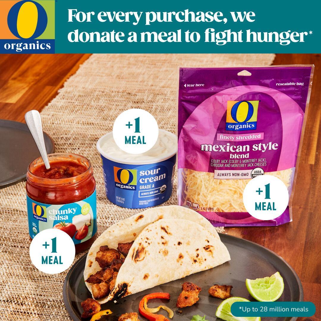 Albertsons Companies announced the launch of its O Organics “Fight Hunger, Serve Hope” initiative to combat hunger during the summer months when households with school-aged children face higher rates of food insecurity. Now through Aug. 1, the company’s private label brand will donate one meal for every O Organics product purchased, up to $7 million and the equivalent of 28 million meals. Albertsons Companies announced the launch of its O Organics “Fight Hunger, Serve Hope” initiative to combat hunger during the summer months when households with school-aged children face higher rates of food insecurity. Now through Aug. 1, the company’s private label brand will donate one meal for every O Organics product purchased, up to $7 million and the equivalent of 28 million meals.