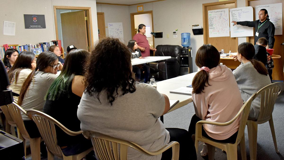 The Warm Springs Community Action Team offers financial skills and workforce training and small business coaching and counseling to youth and adults residing on the Warm Springs Reservation in north-central Oregon. " "
