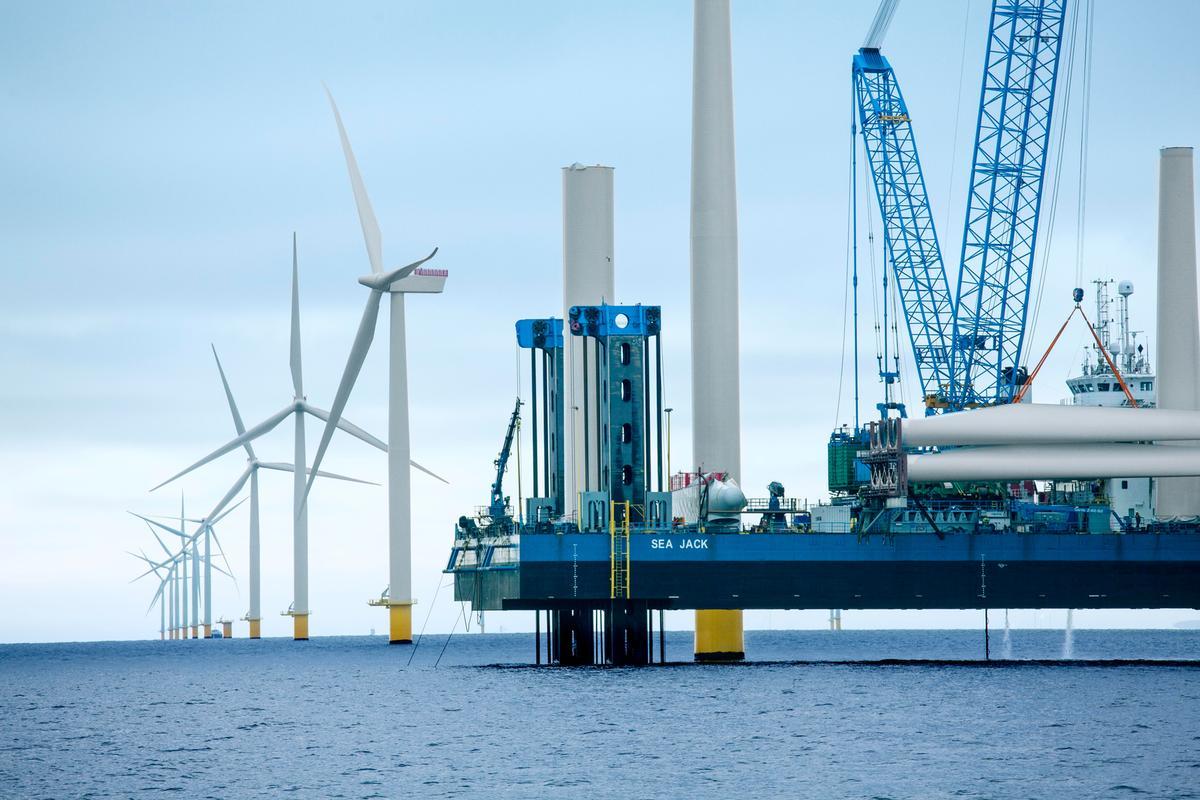 Low-carbon steel is critical to reach Ørsted’s ambition of a carbon-neutral supply chain by 2040, and help meet global climate goals. Photo credit: Ørsted