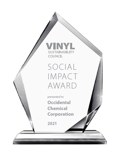 VINYL SUSTAINABILITY COUNCIL SOCIAL IMPACT AWARD