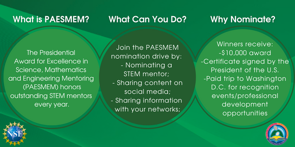 PAESMEM Nomination Drive graphic