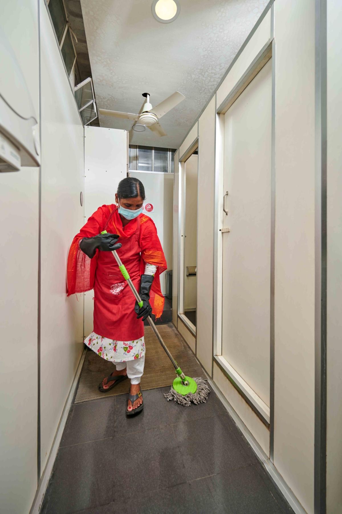 PHOTO: Bhumijo community toilet facility (maintenance), Bangladesh. Credit: Toilet Board Coalition 2022