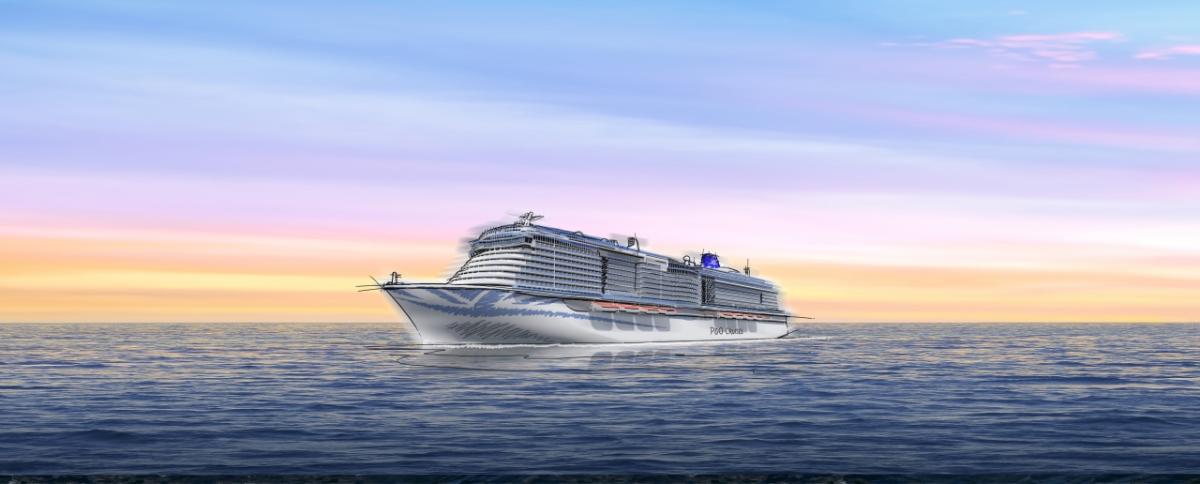 P&O Cruises will add another new ship of the "green-cruising" design to its fleet in 2022.