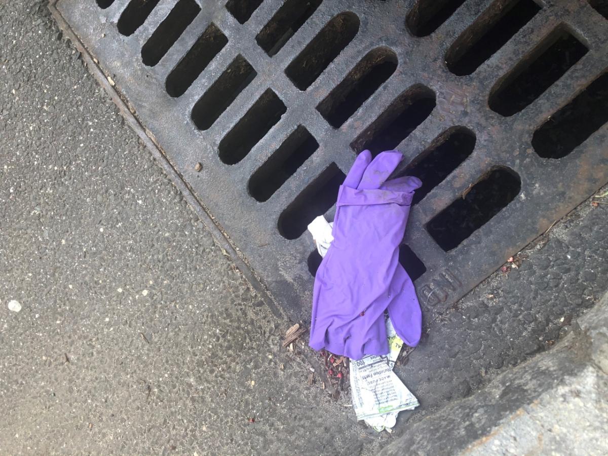Failing to properly dispose of personal protective equipment (PPE) will hurt the environment and could spread COVID-19.