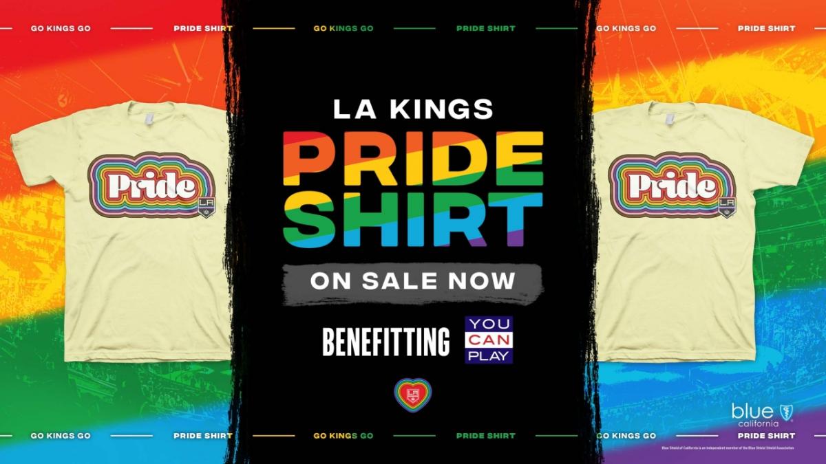 AEG’s LA Kings launch a limited-edition LA Kings Pride t-shirt, with proceeds from sales to benefit You Can Play, an organization that works to ensure the safety and inclusion for all who participate in sports, and pushes towards inclusive culture and policies whether it be on the field, in the stands, or with athletic brands.