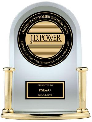 PSEG J.D Power 2022 Gas Utility Residential Customer Satisfaction Award.