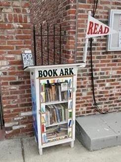 Camden County Pop Up Library nook