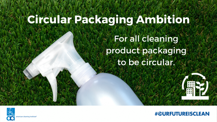 As part of the cleaning product supply chain’s commitment to a more circular economy, the American Cleaning Institute announced a new roadmap for sustainable packaging.