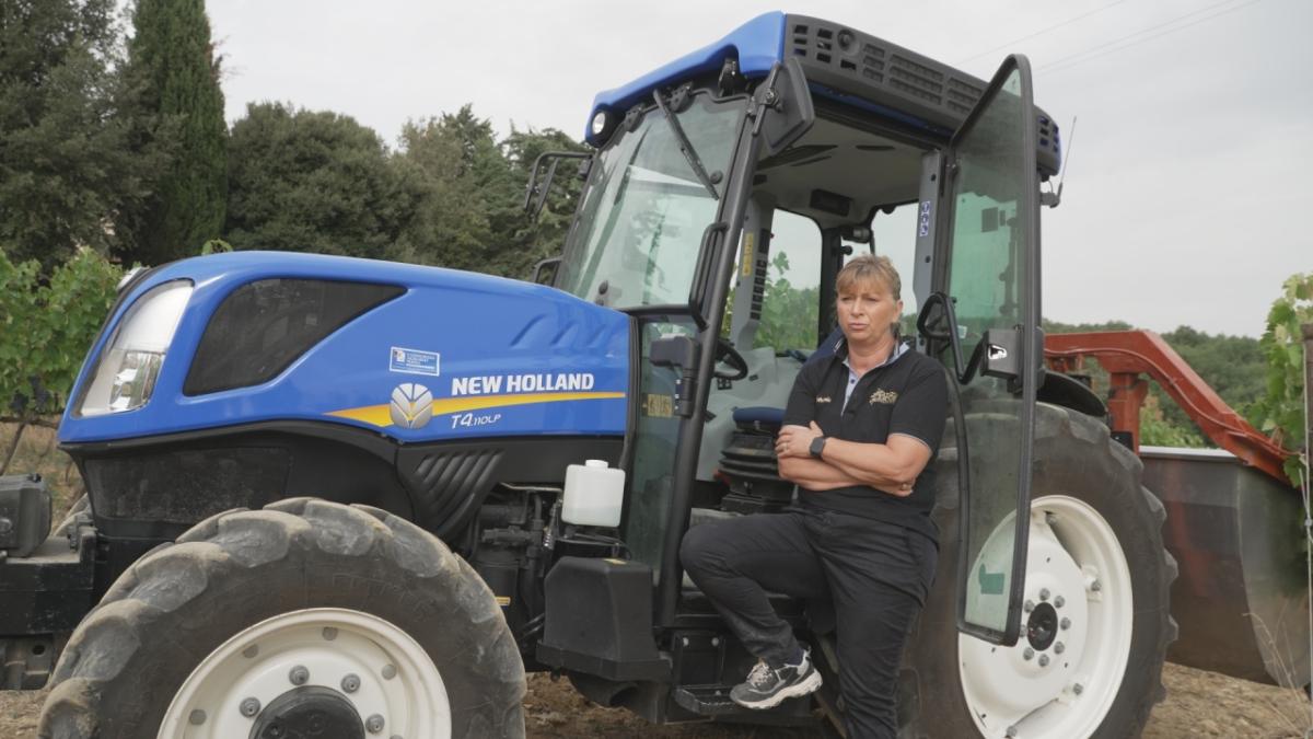 New Holland Agriculture customer Patrizia Cencioni recounts how farming equipment has helped her business