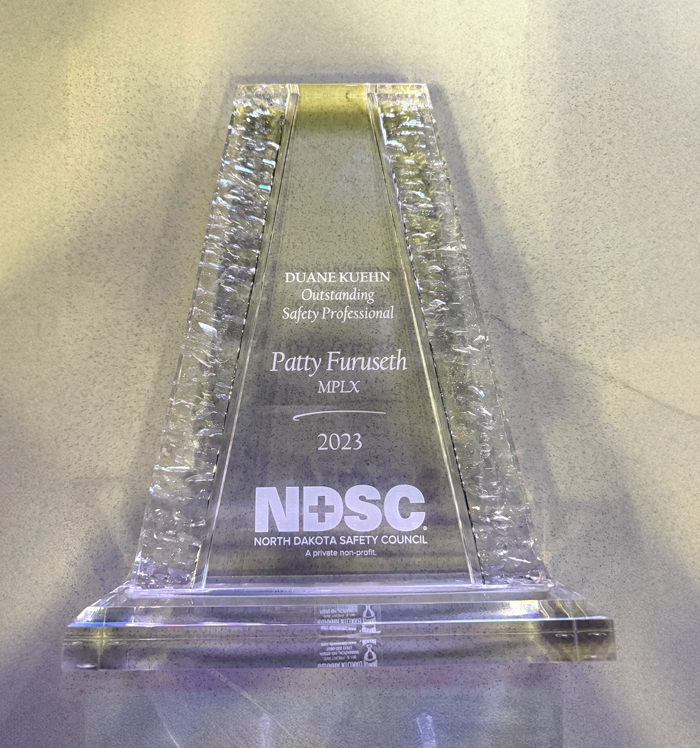 The NDSC safety award