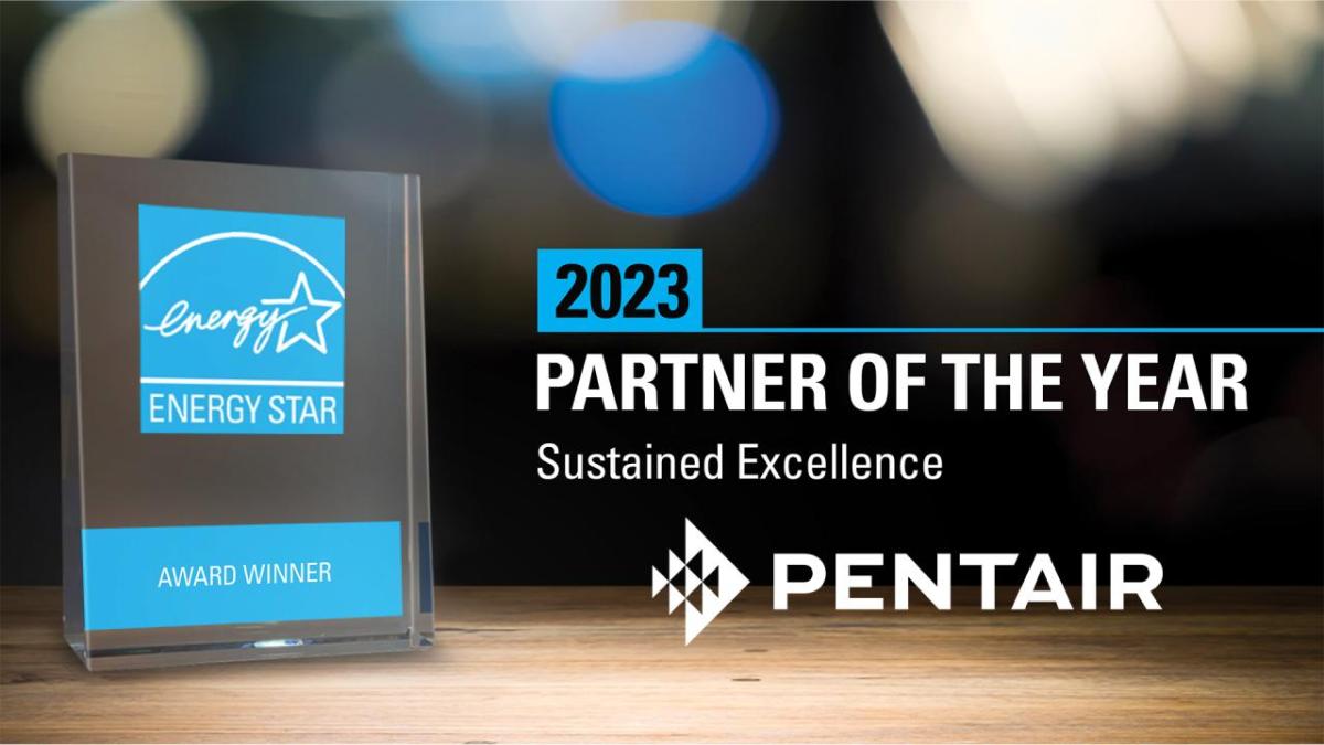 Pentair ENERGY STAR award