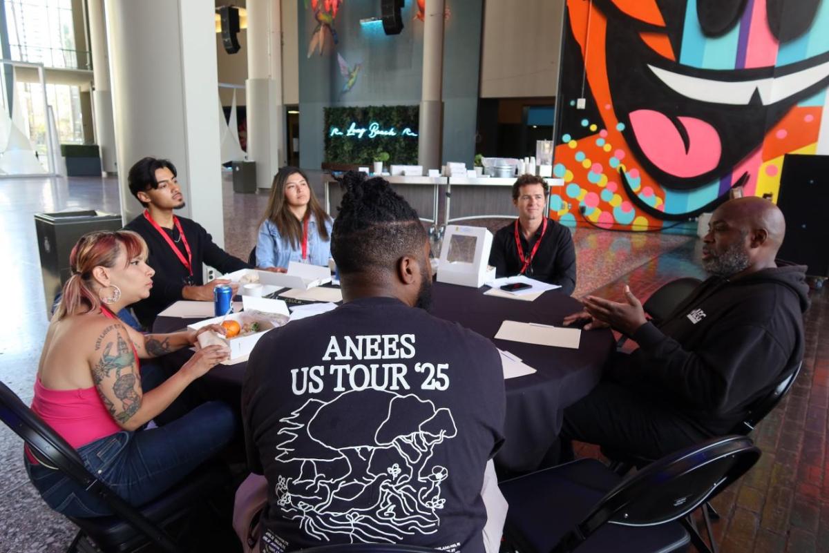 Participants also had the opportunity to network with professionals.