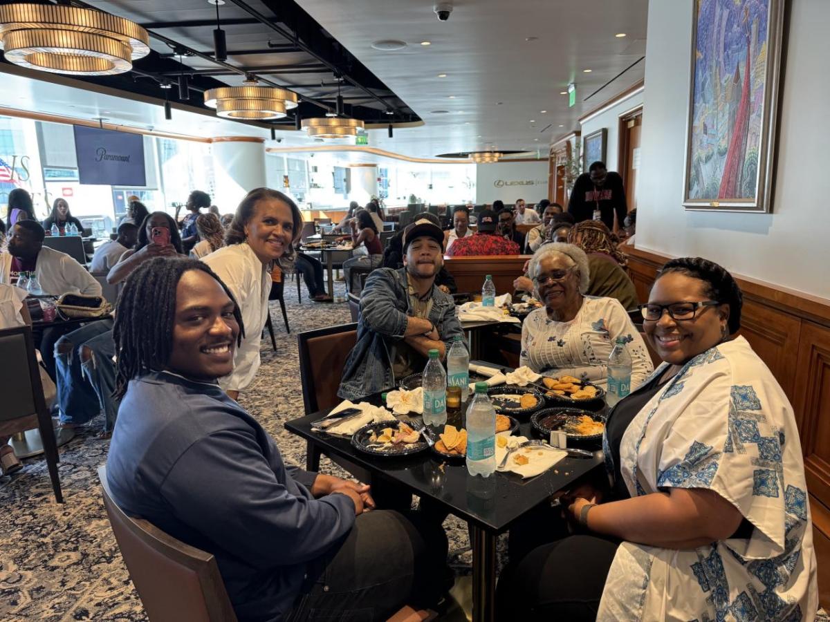 Students had the chance to connect with Debra Lee, Chairman and CEO of BET.