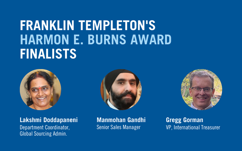 Franklin Templeton's Harmon E. Burns Award Finalists