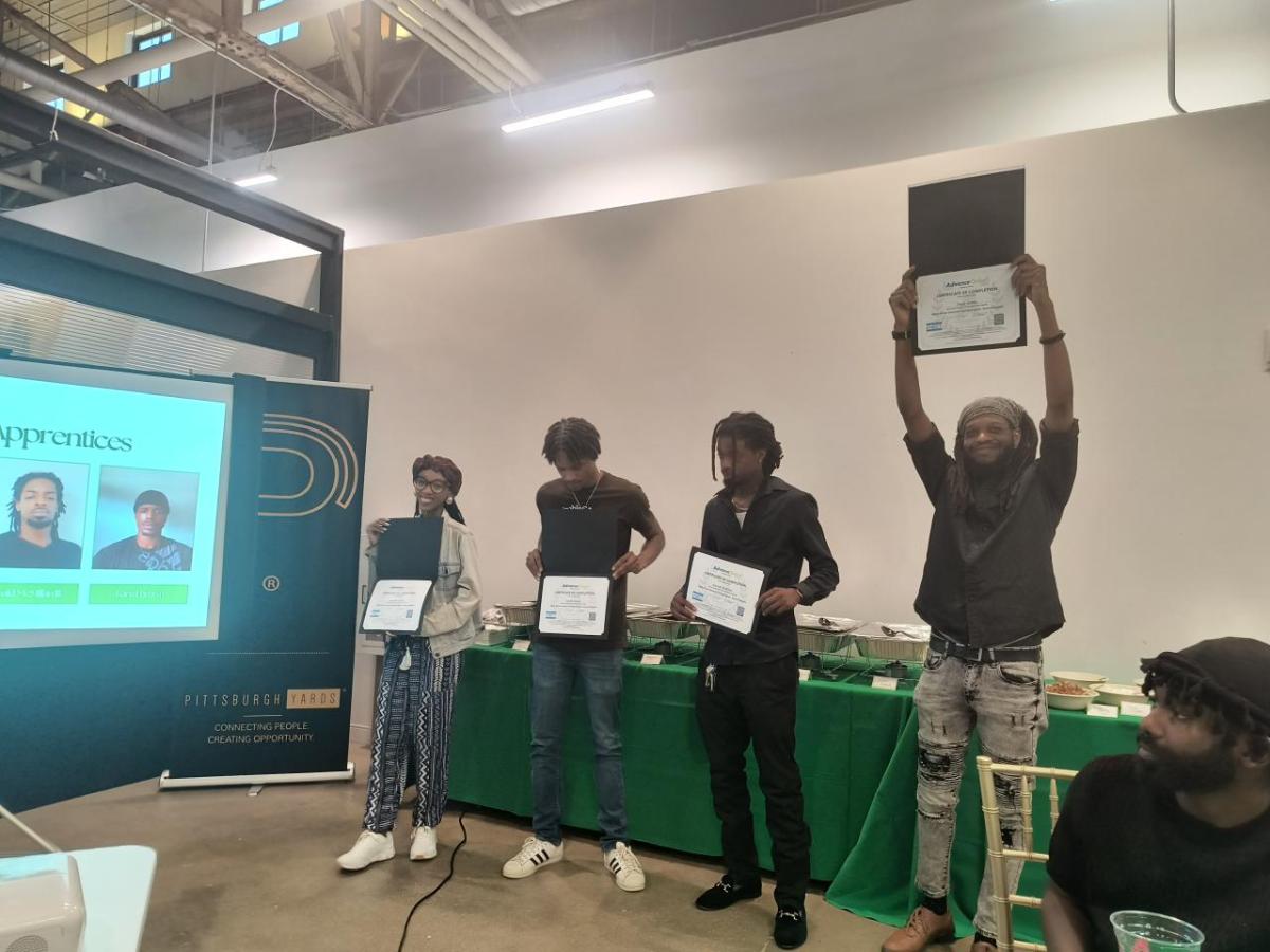 Pre-Apprentice Certificate Ceremony at SGF