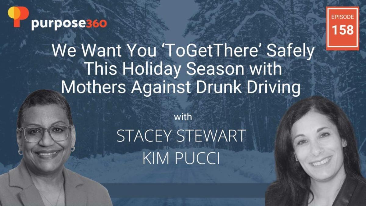 Podcast guests Stacey Stewart and Kim Pucci