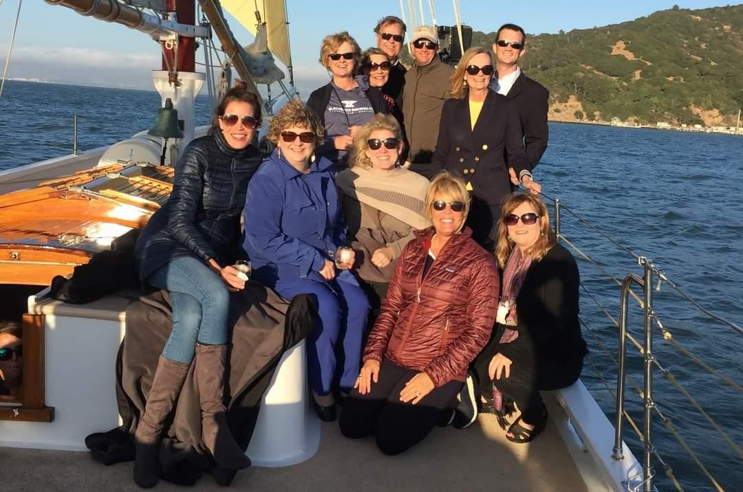 Group of people on a boat