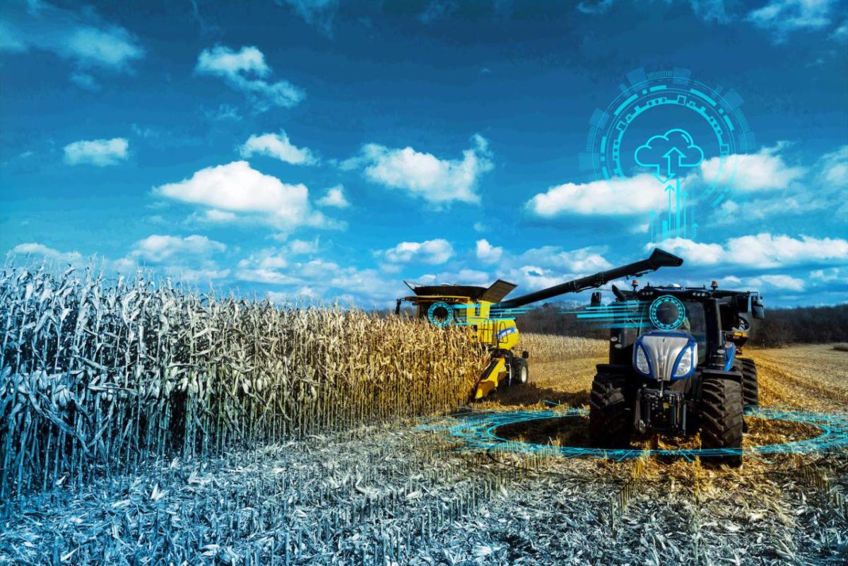 Raven Autonomy Harvest Assist on New Holland machinery " "