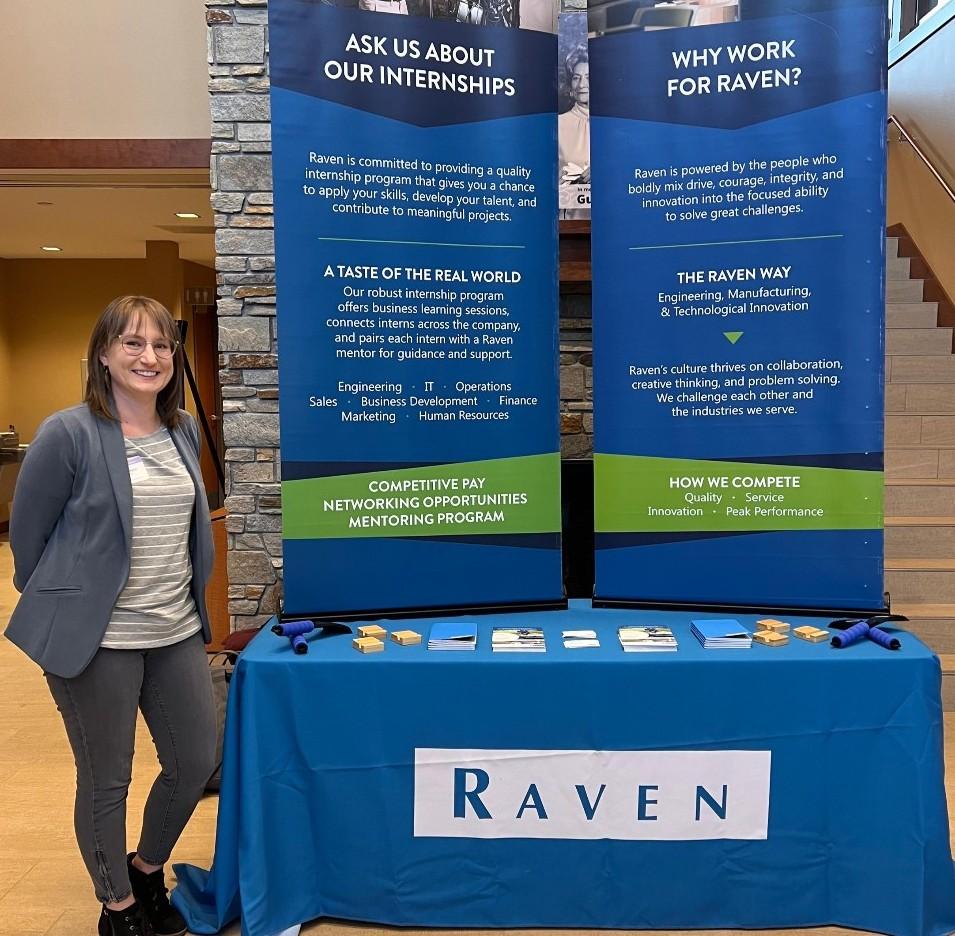 Raven at the South Dakota School of Mines and Technology Career Day