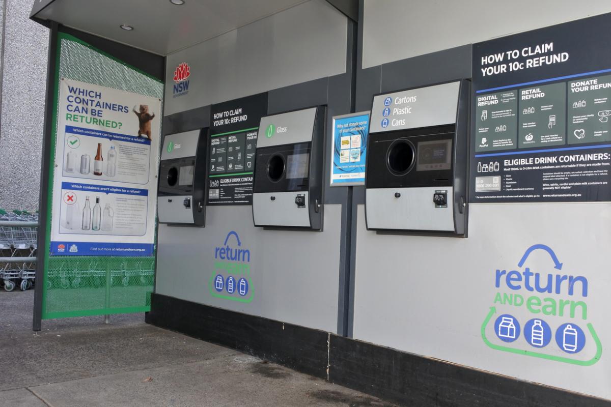 Reverse vending machines