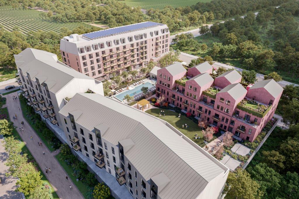 Belle Farm - The Rose Apartment Complex