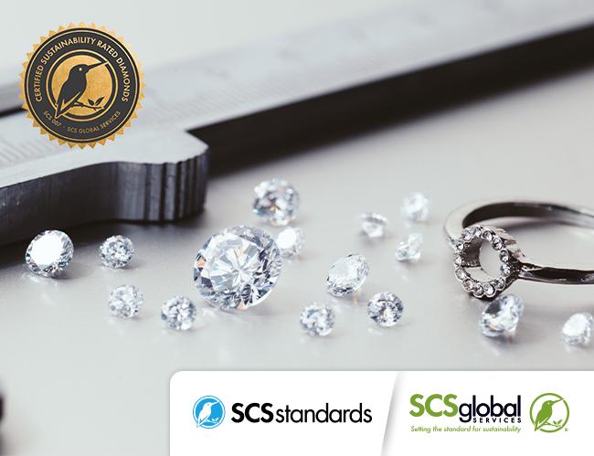 SCS Standards Announces Release of SCS-007-1 Certification Standard for Sustainability Rated Diamonds " "