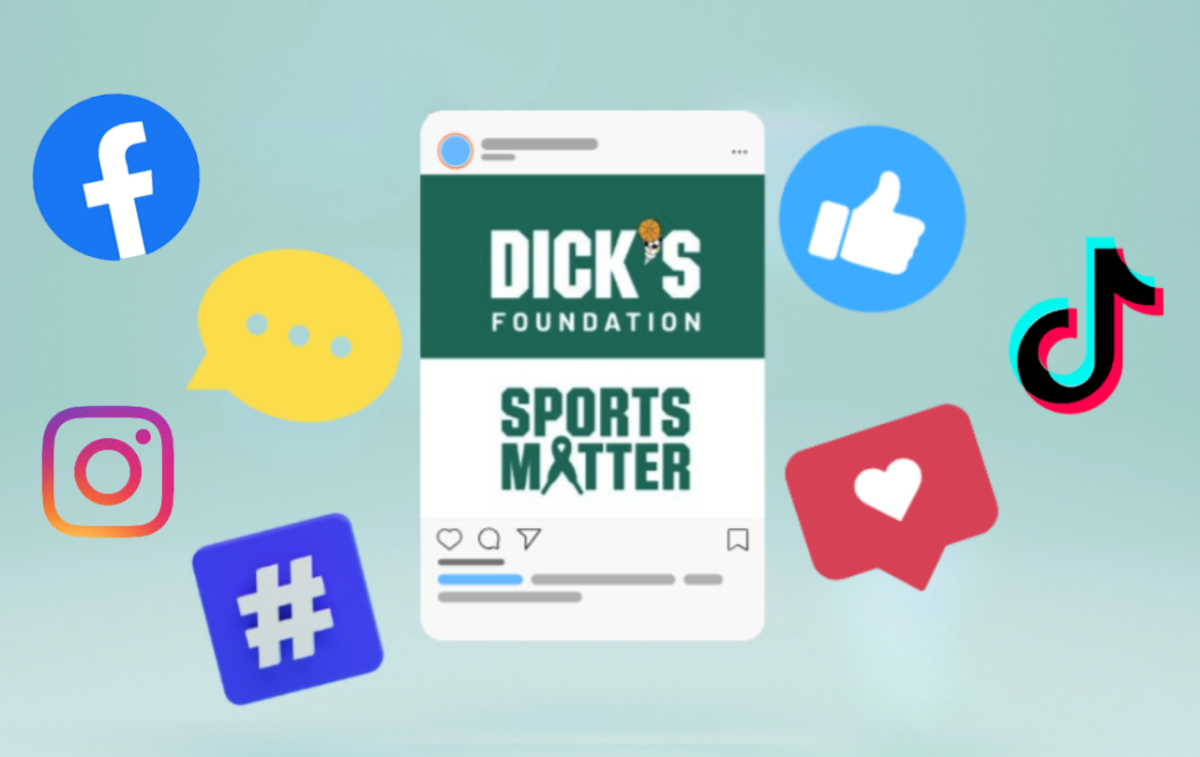 DICK'S on social media.