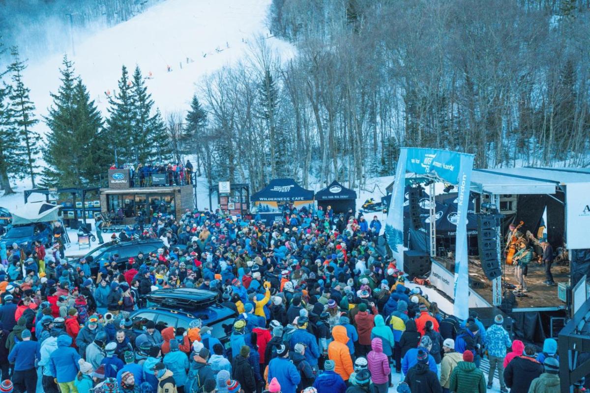 Subaru WinterFest 2024 stages