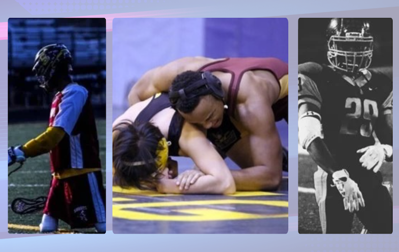 In high school, Sabik was a three-sport athlete.