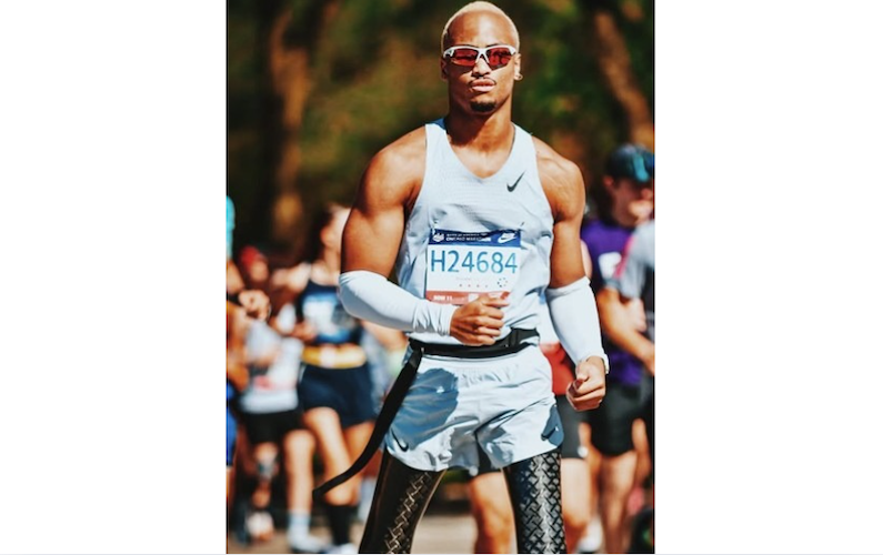 “I’ve never had legs, but I’ve always had drive." - Sabik Cohran