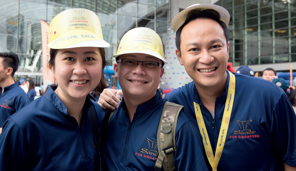 Sands for Singapore Volunteers