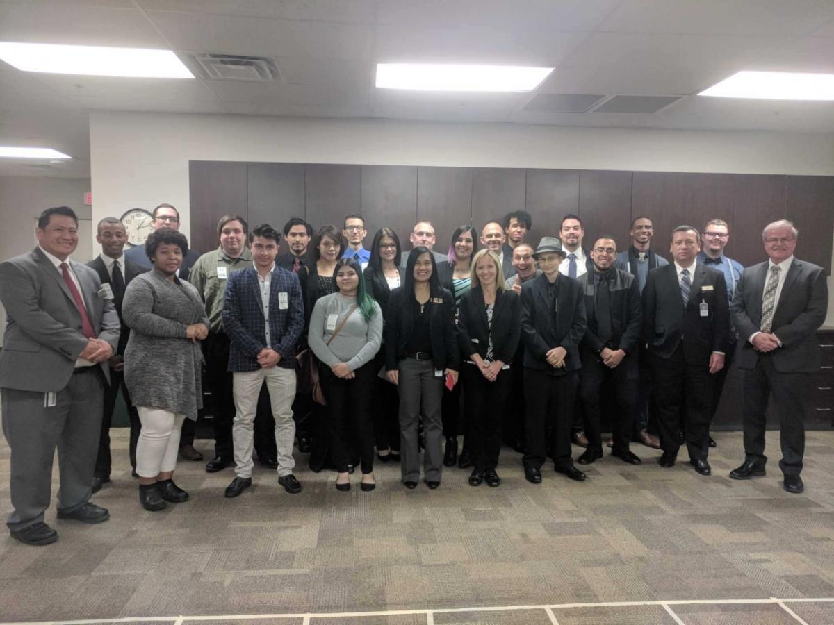 Students from Tech Impact's ITWorks program