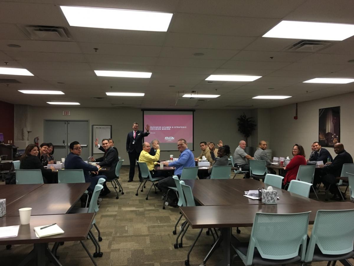 Las Vegas Sands Team Members participate in Sands Academy Elevate Series