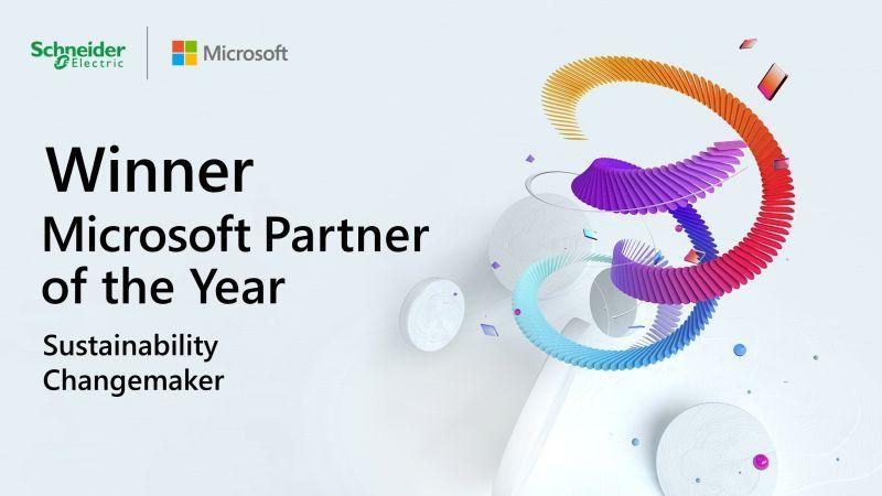 Schneider Electric Microsoft 2021 Sustainability Changemaker