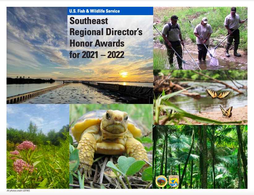 U.S. Fish and Wildlife Service Regional Director’s Honor Award