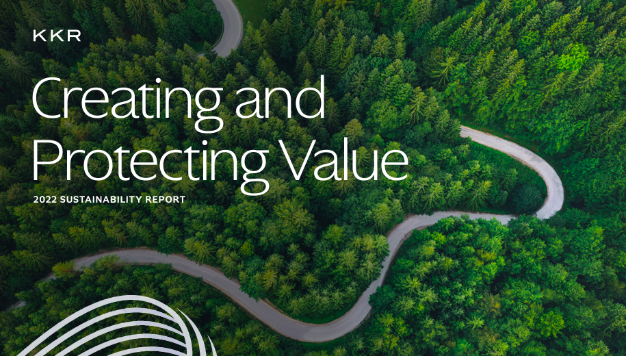 cover of the KKR 2022 Sustainability Report