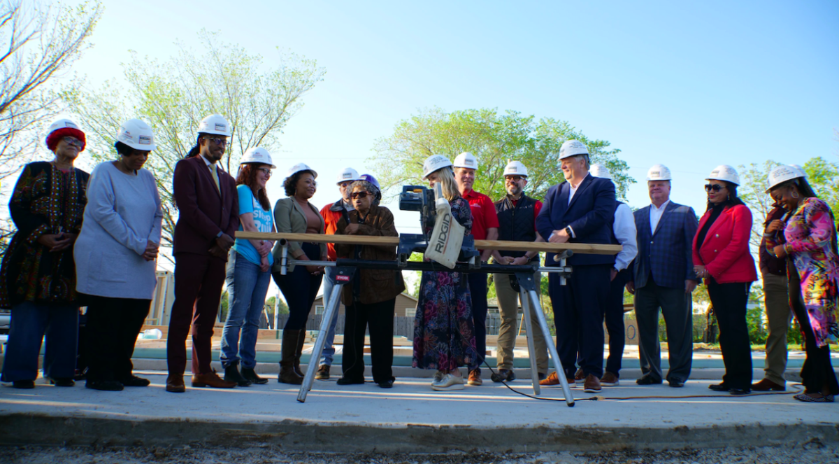 Texas Capital, Trinity Habitat for Humanity and HistoryMaker Homes have joined forces to rebuild the home of Dr. Opal Lee