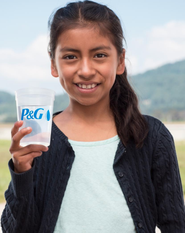 Children in Mexico are benefitting from clean water thanks in part to consumers supporting a global cause marketing initiative. PHOTOGRAPH COURTESY P&G