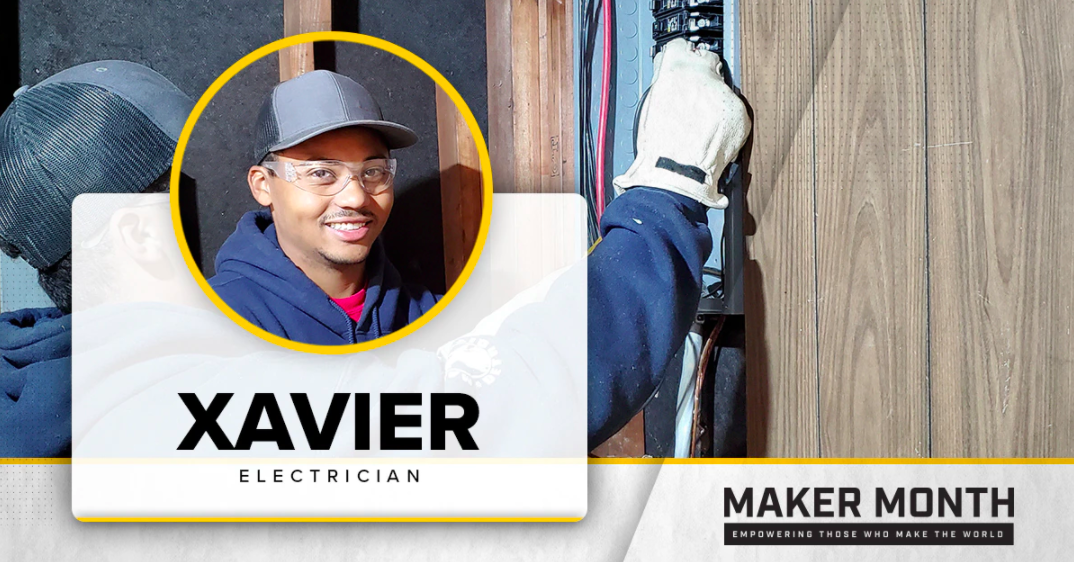 Xavier Owens Maker Month headshot