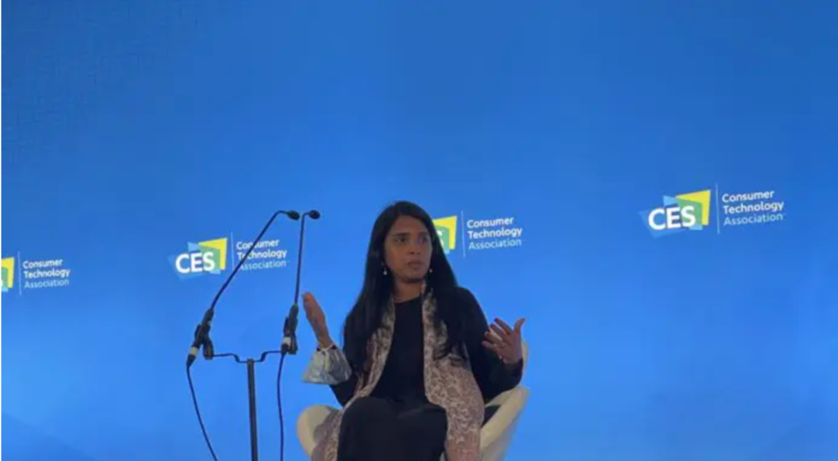 Qualcomm's Vice President of Economic Strategy Kirti Gupta speaks on 5G & sustainability at CES 2022.