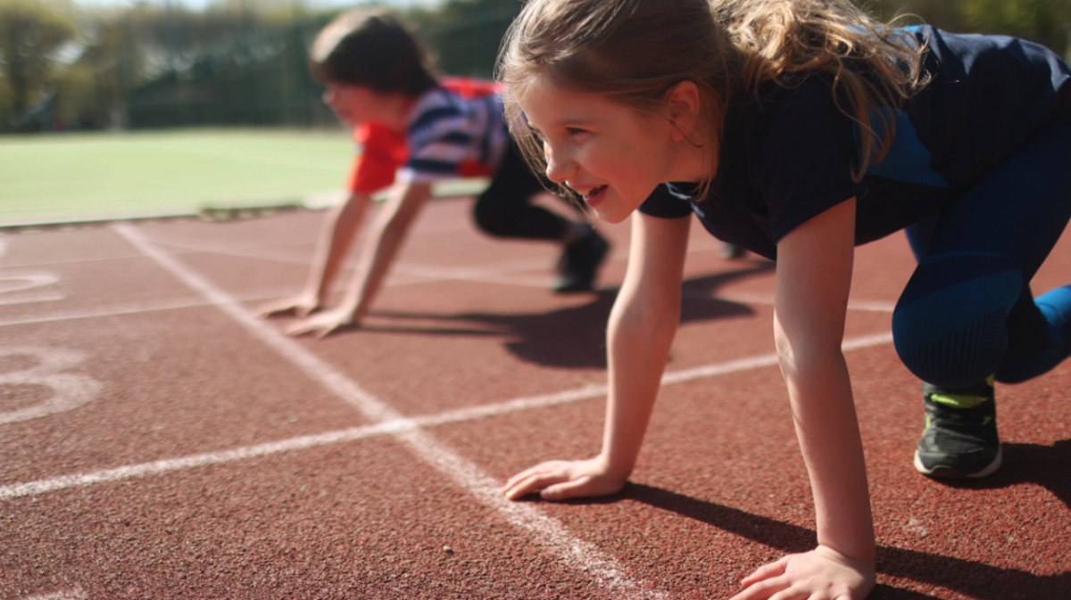 Getty Images Girl Starting Race