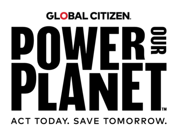 Global Citizen Power Our Planet logo