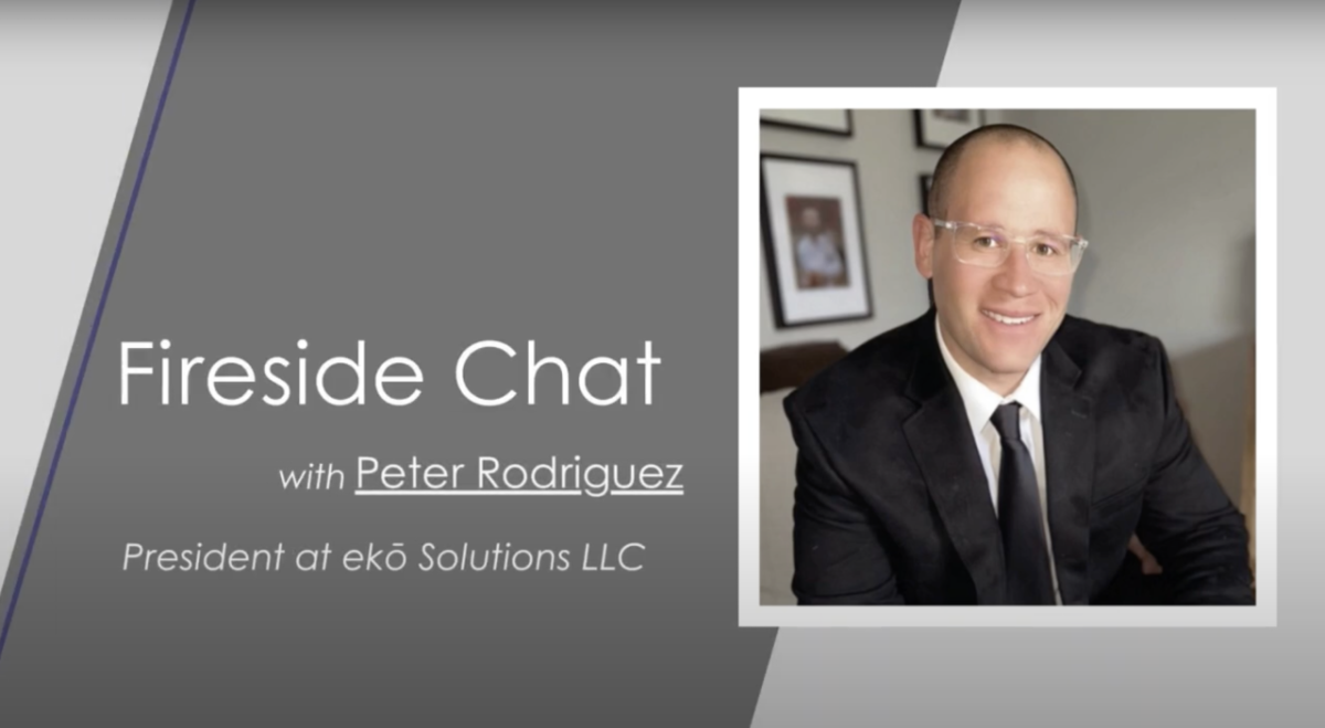 Peter Rodriguez – President ekō Solutions " "
