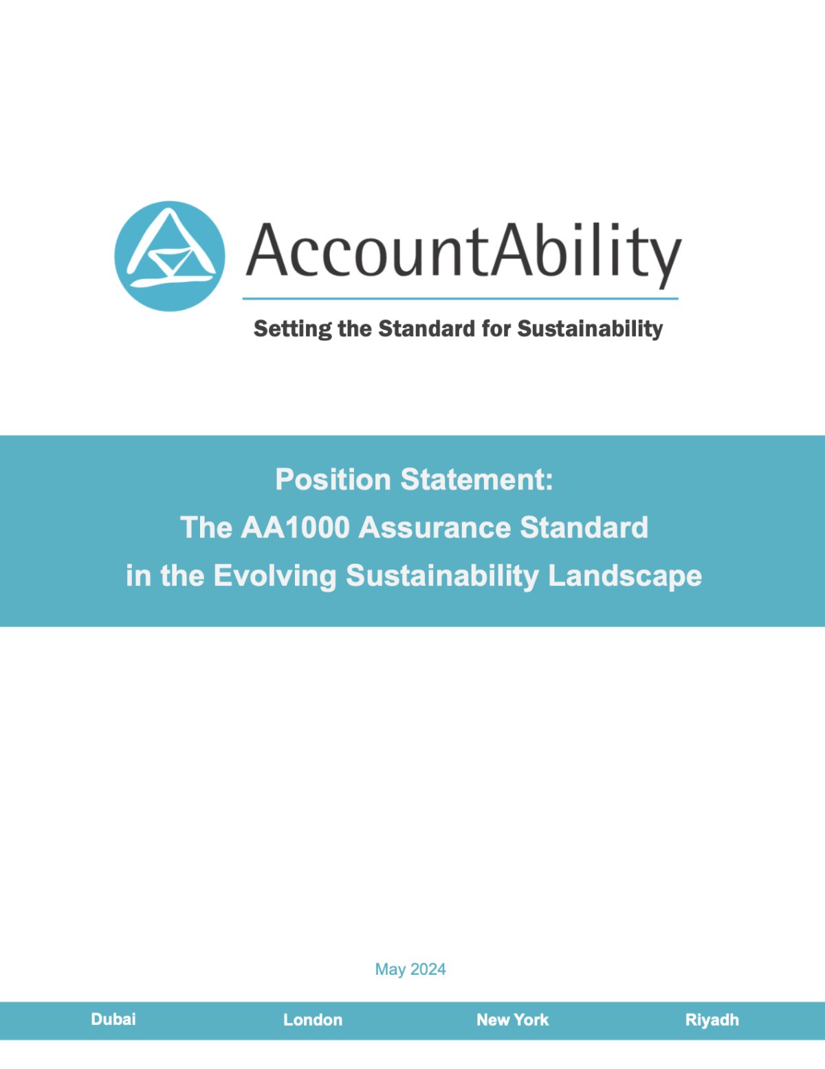 AccountAbility Position Statement
