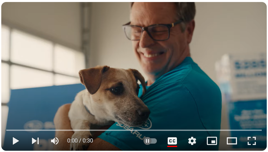 For the past 15 years, through the Subaru Share the Love® Event, Subaru and its retailers have donated to charities like the ASPCA®, Make-A-Wish®, Meals on Wheels America and the National Park Foundation, as well as over 2,100 hometown charities. By the end of 2023, our sixteenth year, Subaru will have donated over $285 million. Smiling person holding a Jack Russell terrier