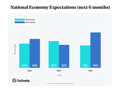 "National Economy Expectations (next 6 months)" chart