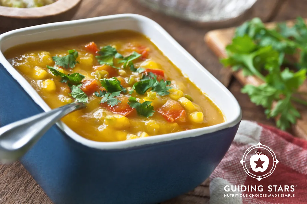  Quick & Peppy Pumpkin Soup – 2 Guiding Stars